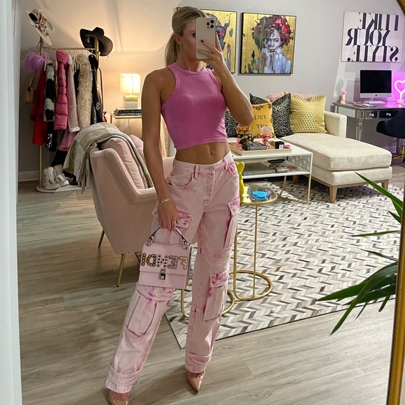 GRLFRND Lex Cargo Jeans - Picture 1 of 5